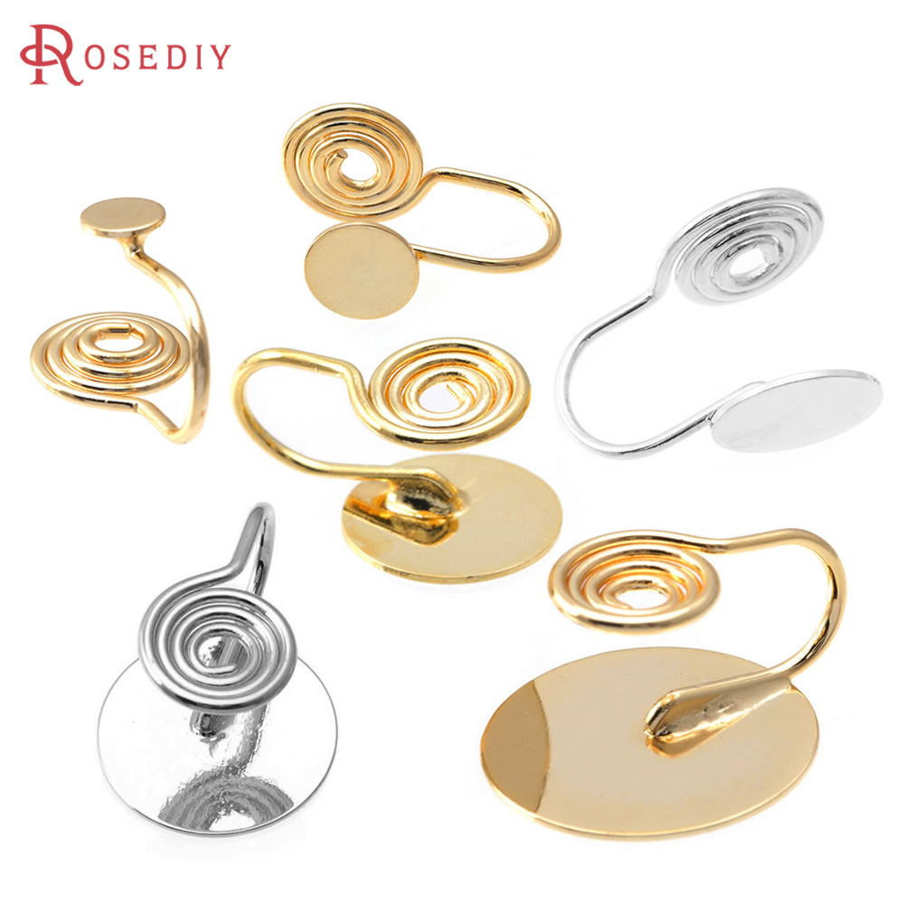 Jewelry Making Set - 4MM~14MM 18K Gold Color Brass with