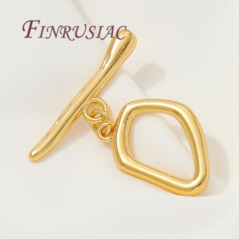 Toggle Clasp Gold - 18K Gold Plated Toggle Clasps,Brass OT