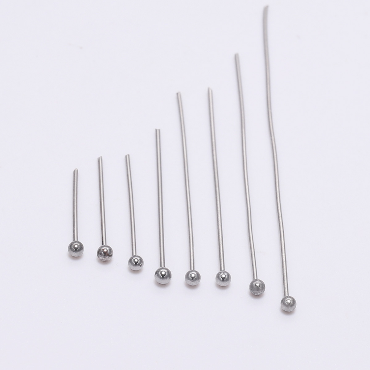 Jewelry Making Jig - 100pcs/Pack Stainless Steel 15-50mm Silver Ball