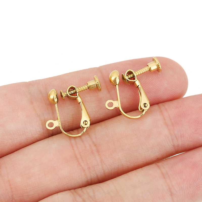 Jewelry Making Metal - 4pcs PVD Never Fade Stainless Steel