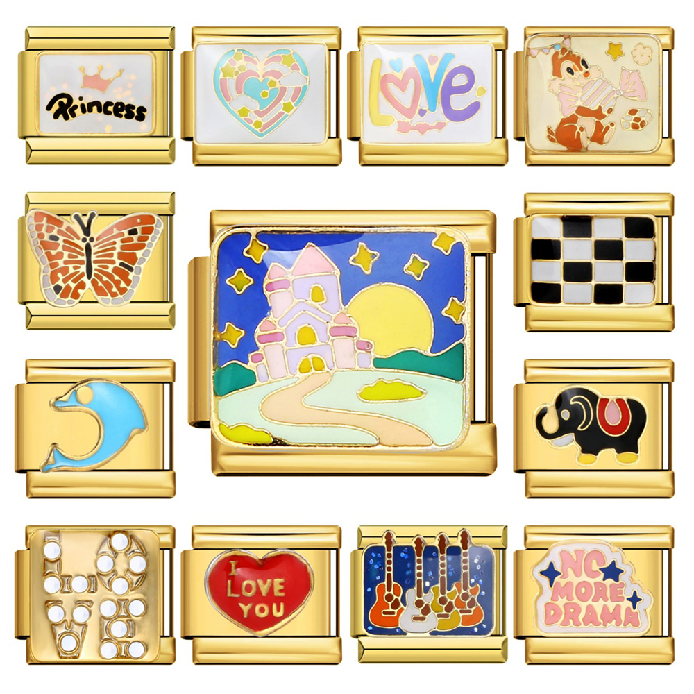 Jewelry Making Newcastle - URING New Tide Gold Color Butterfly