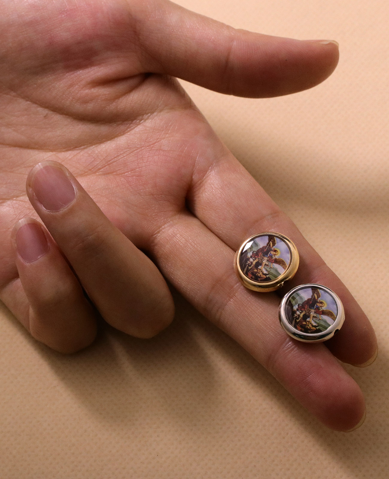 20Pcs Round The Archangel Sain - Jewelry Making Michaels recension och pris