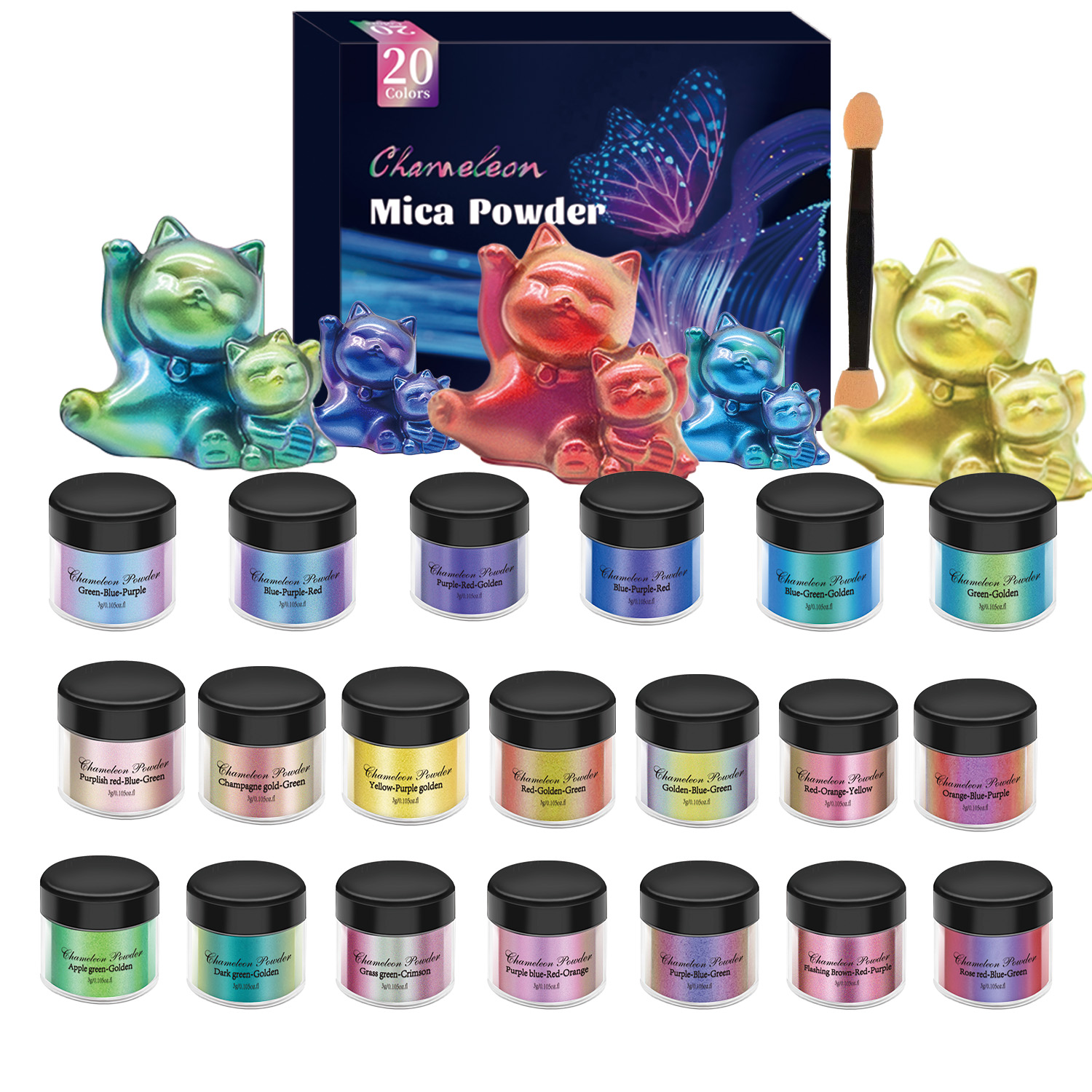 10/20pcs Mirror Chameleons Pig - Jewelry Making Tool Kit recension och pris
