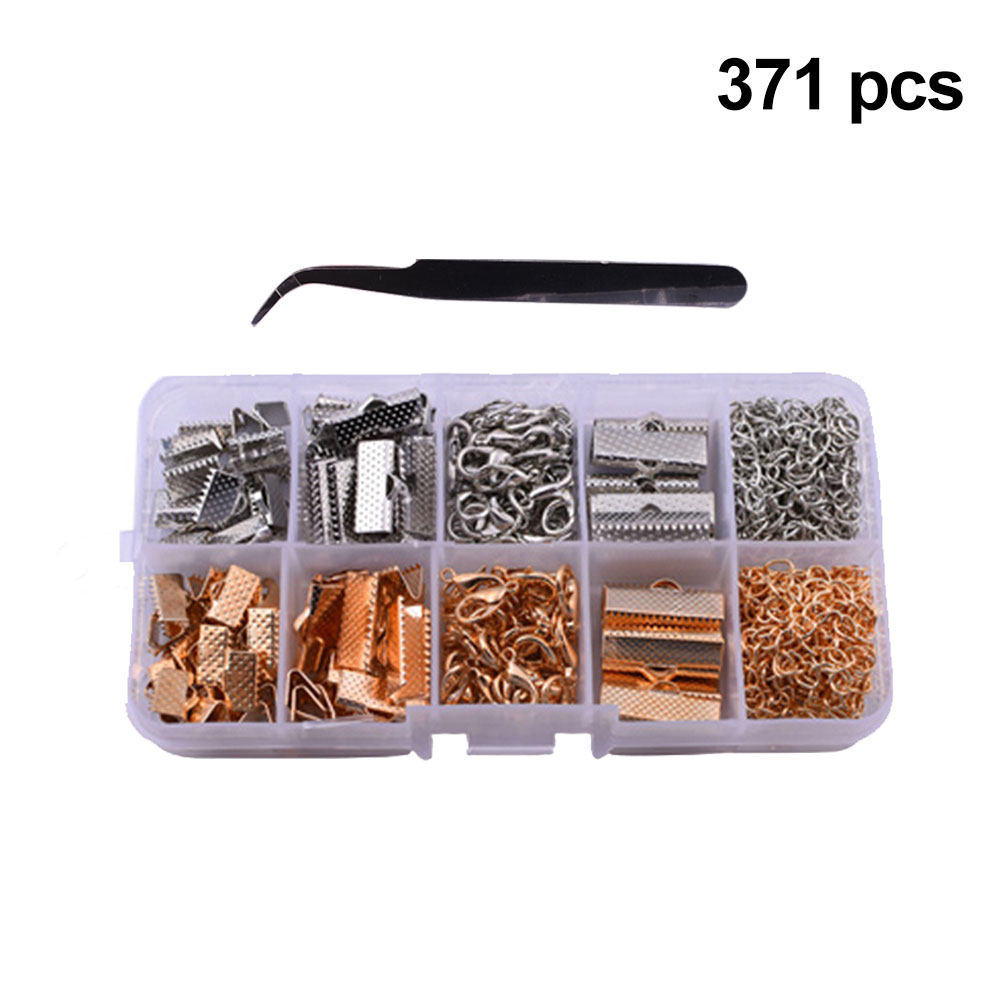 371Pcs Jewelry Making Kit Gold - Jewelry Making Tool Kit recension och pris