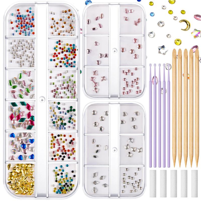 1 Set Dental Tooth Gems Crysta - Jewelry Making Tool Kit recension och pris