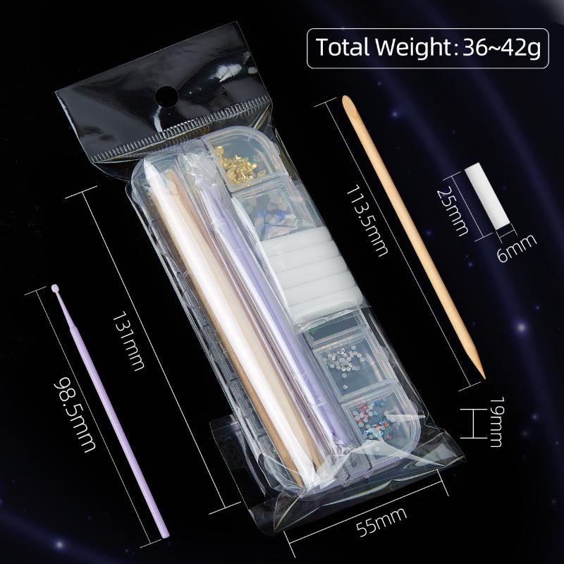 1 Set Dental Tooth Gems Crysta - Jewelry Making Tool Kit recension och pris