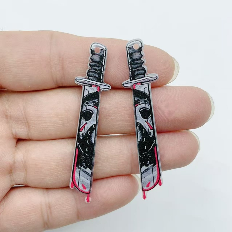 10 pieces of acrylic jewelry H - Jewelry Making Earrings recension och pris