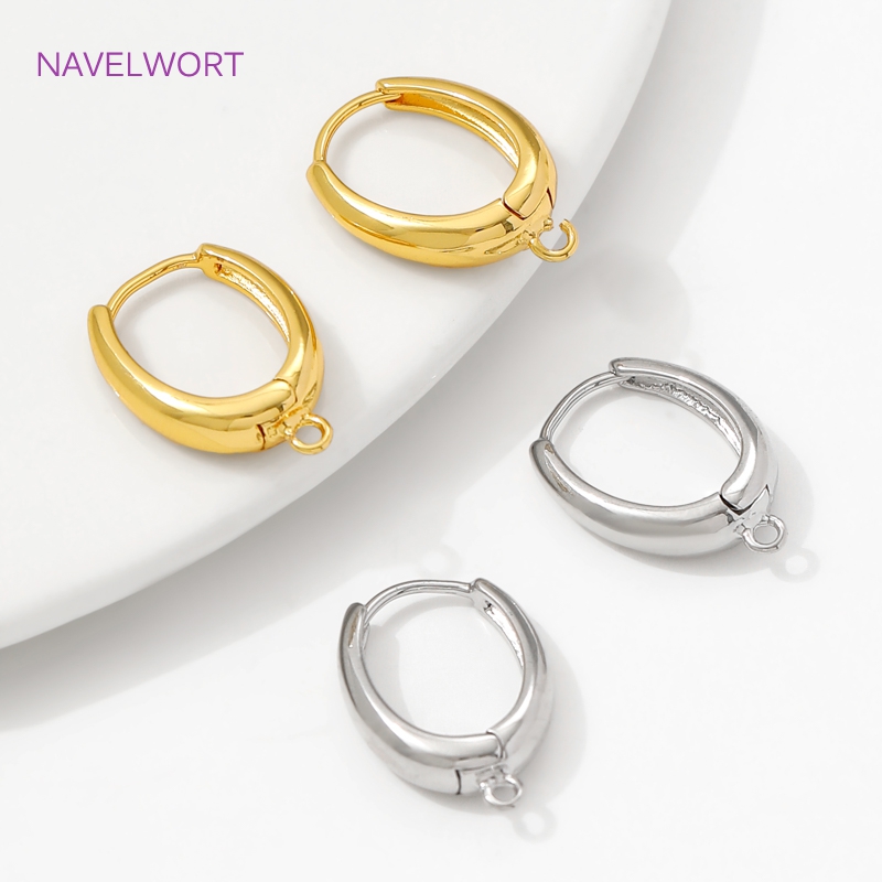 18K Gold Plated Brass Earwires - Jewelry Making Set recension och pris