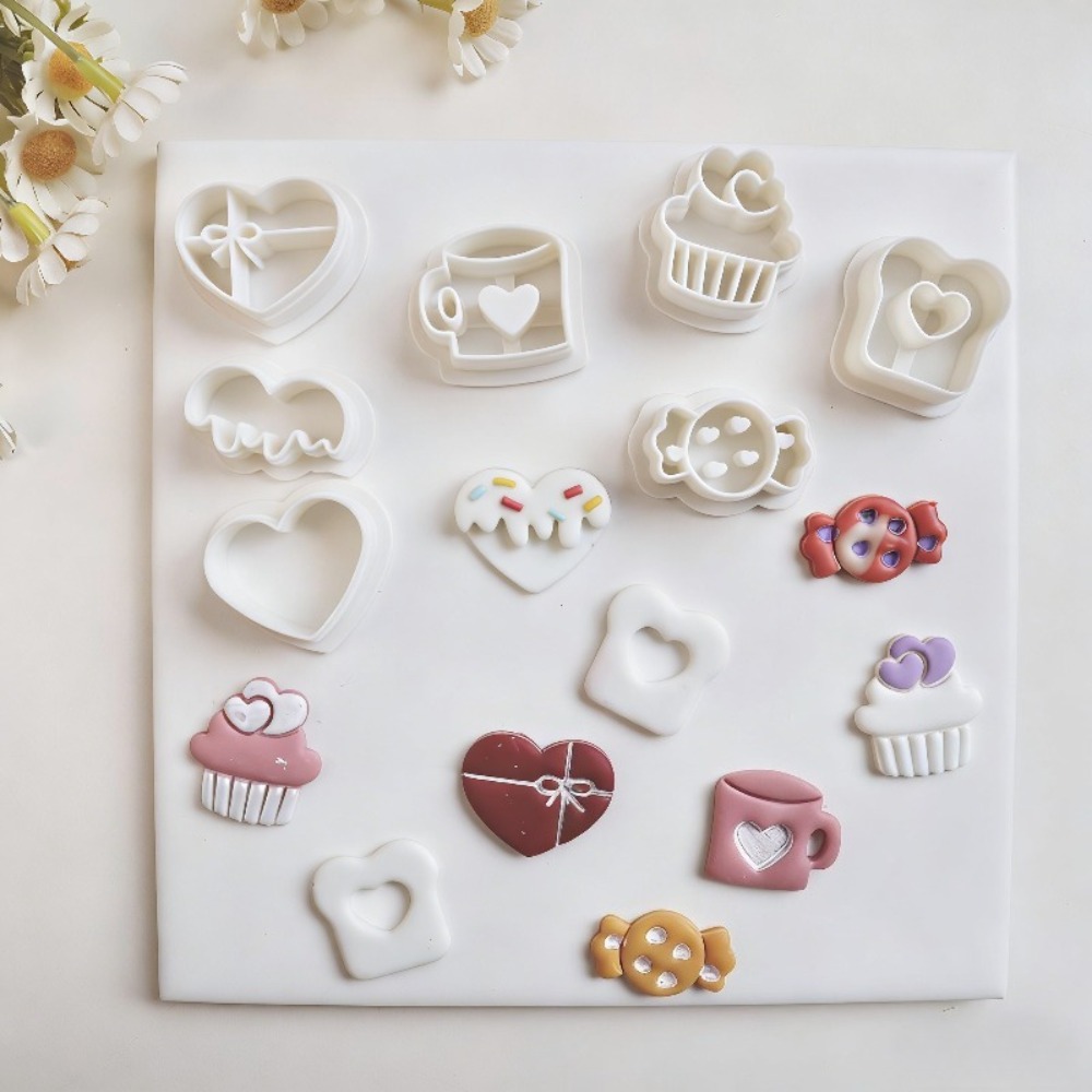 7Pcs Sweet Treats Polymer Clay - Jewelry Making Techniques recension och pris