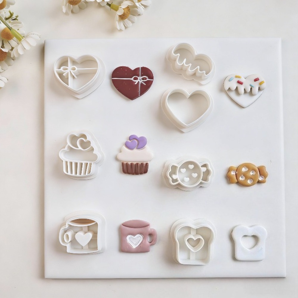 7Pcs Sweet Treats Polymer Clay - Jewelry Making Techniques recension och pris
