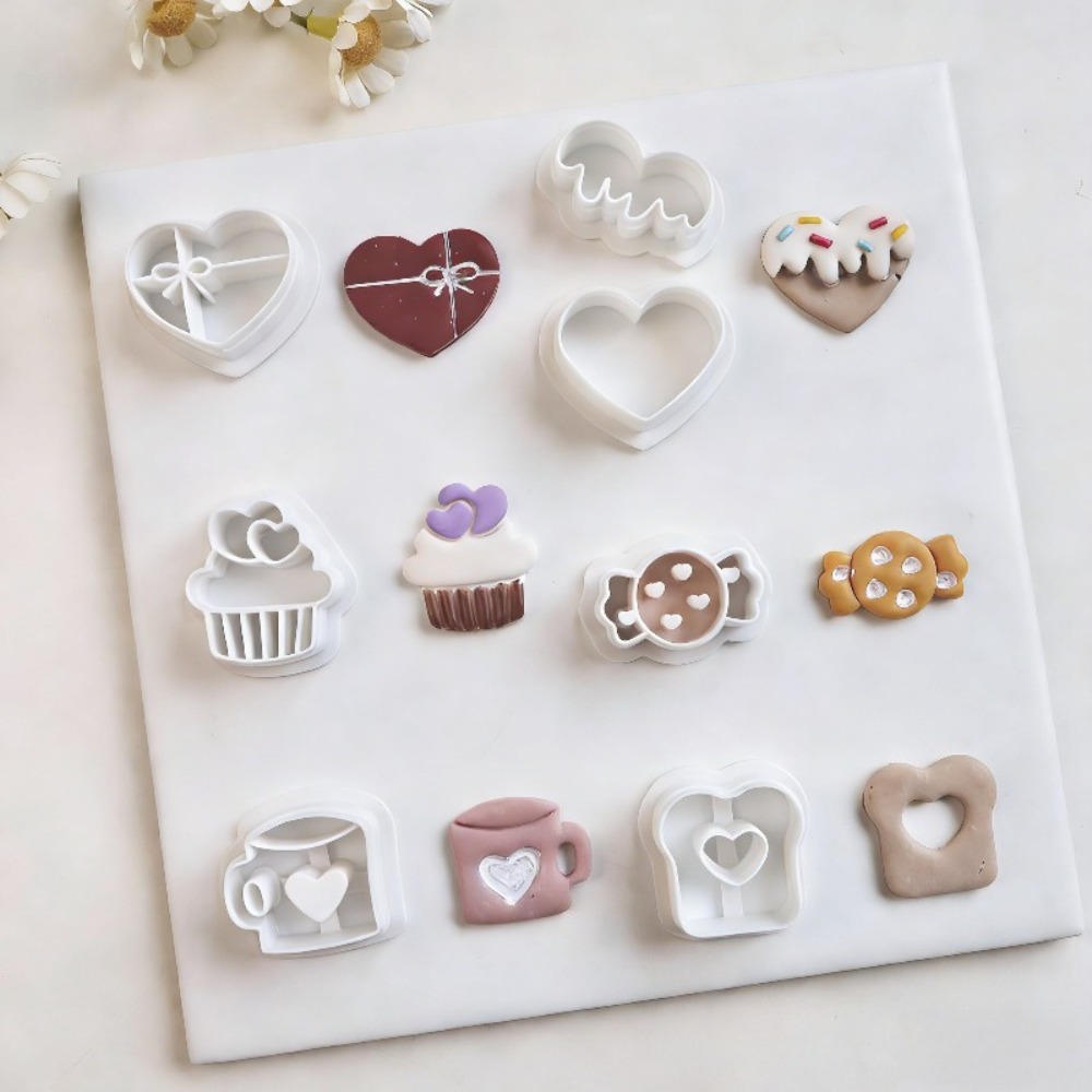 7Pcs Sweet Treats Polymer Clay - Jewelry Making Techniques recension och pris