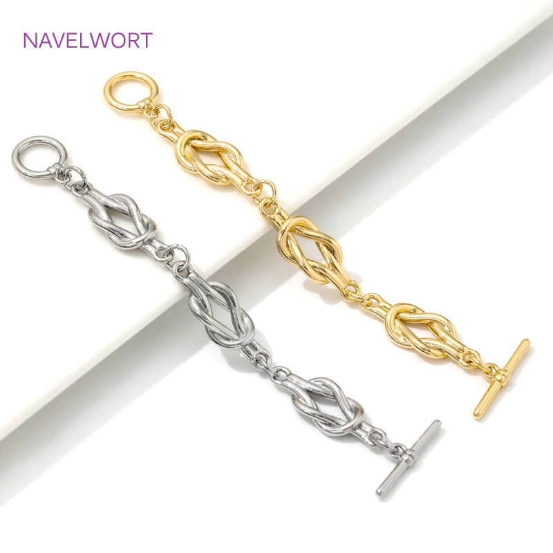 18K Gold Plated OT Clasps Togg - Toggle Clasp Gold recension och pris