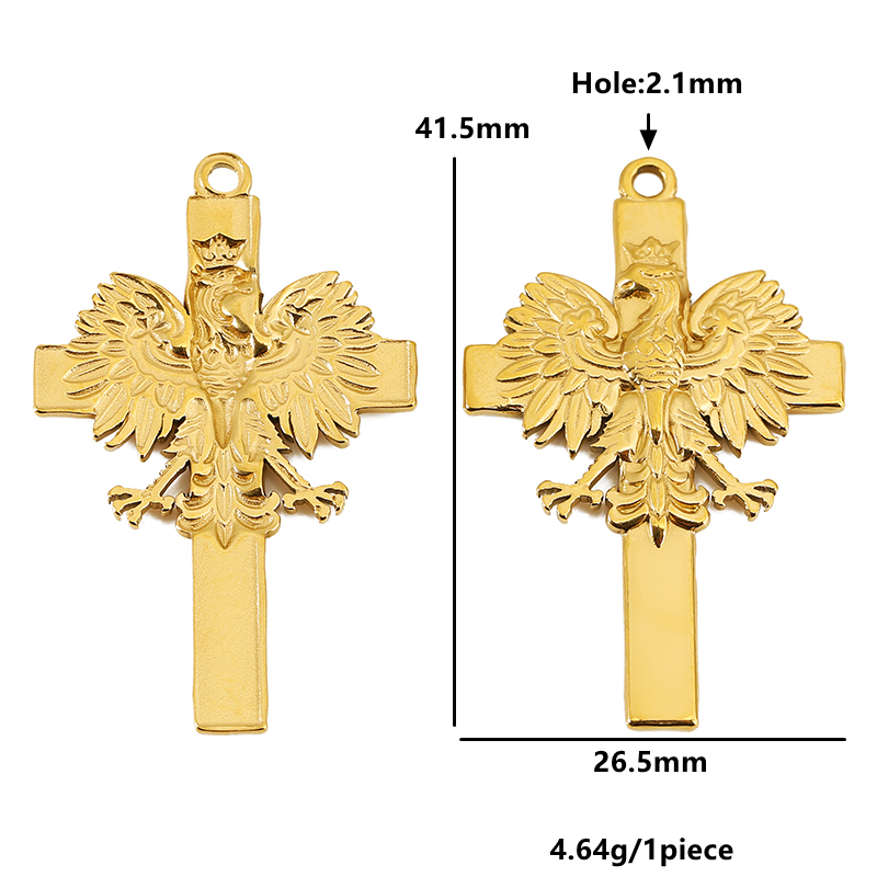 5pcs Stainless Steel Retro Cro - Jewelry Making Jig recension och pris