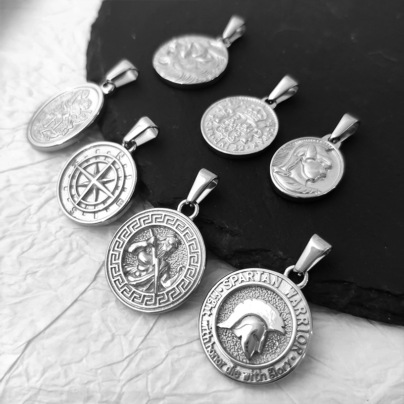 Stainless Steel Vintage Round  - Jewelry Making Michaels recension och pris
