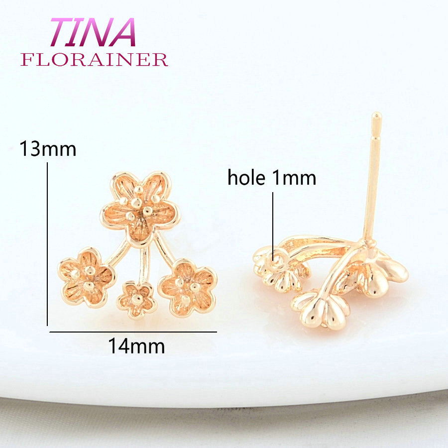 13*14MM 18K Gold Color Plated  - Jewelry Making Set recension och pris