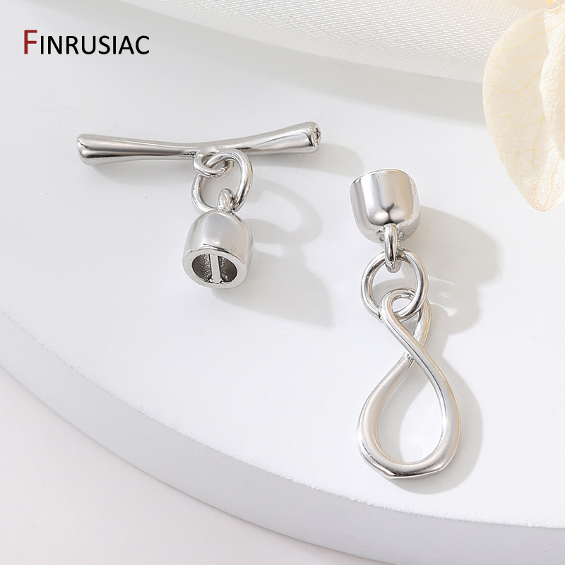 14K Gold Plated Infinity Symbo - Toggle Clasp Gold recension och pris