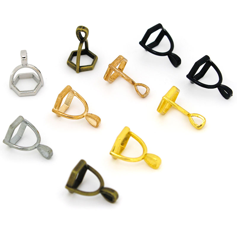 20Pcs Hexagonal Gemstone Cap N - Jewelry Making School recension och pris