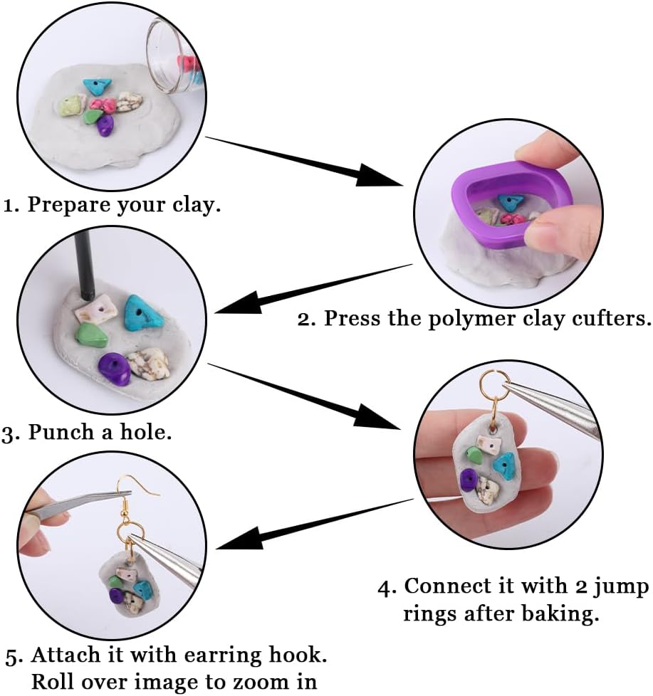 Polymer Clay Earring Making Ki - Jewelry Making Tool Kit recension och pris