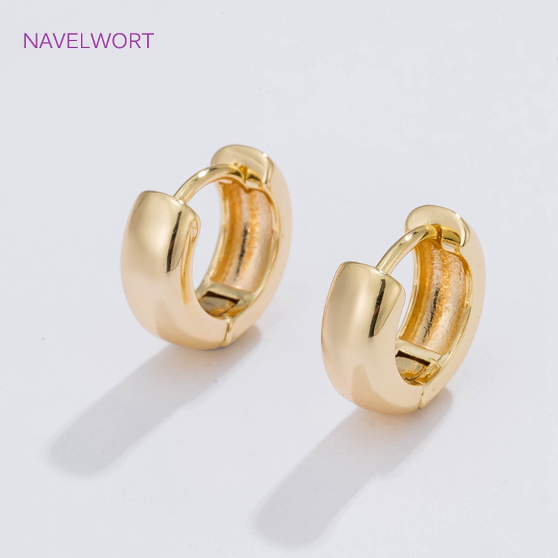 6 Sizes Gold Plated Circle Hoo - Jewelry Making Set recension och pris