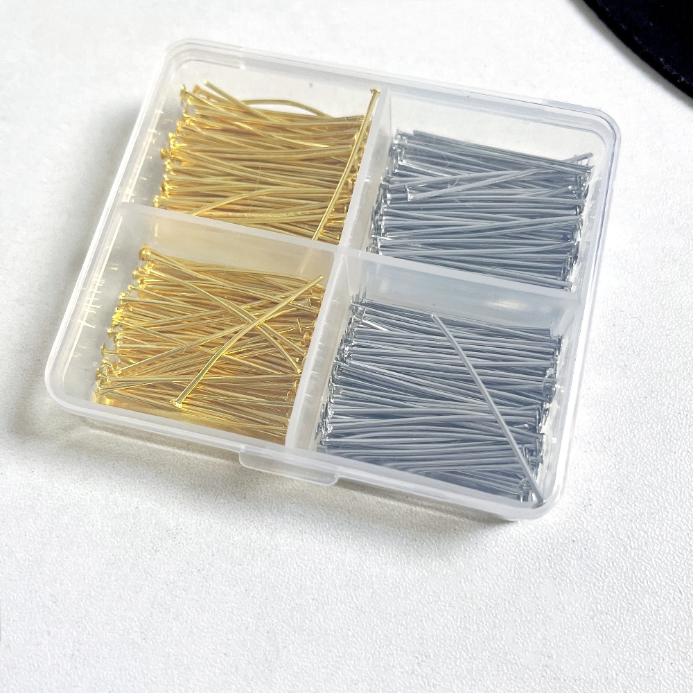 400pcs Mixed Iron Head Pins 30 - Jewelry Making Jig recension och pris