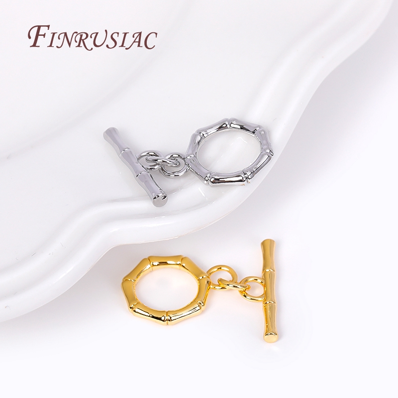 18K Gold Plated Toggle Clasps  - Toggle Clasp Gold recension och pris