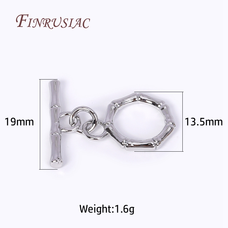 18K Gold Plated Toggle Clasps  - Toggle Clasp Gold recension och pris