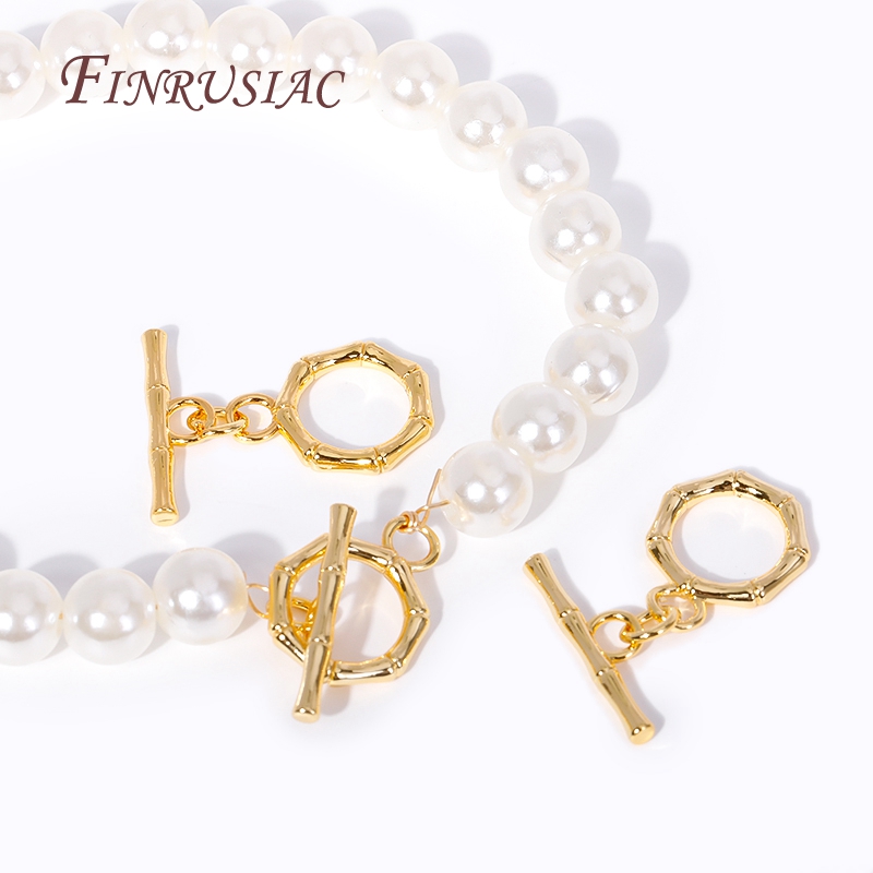 18K Gold Plated Toggle Clasps  - Toggle Clasp Gold recension och pris