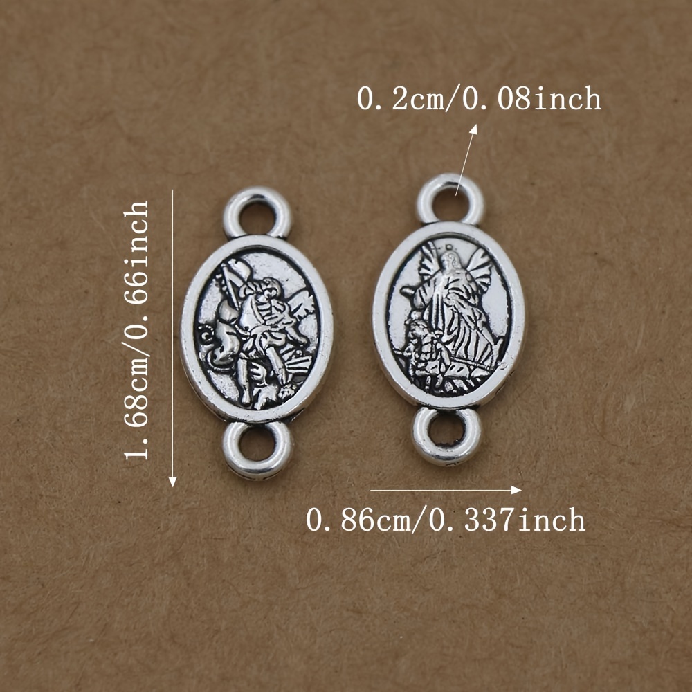 LZsilver 27pcs 16.8x8.6mm ST M - Jewelry Making Michaels recension och pris