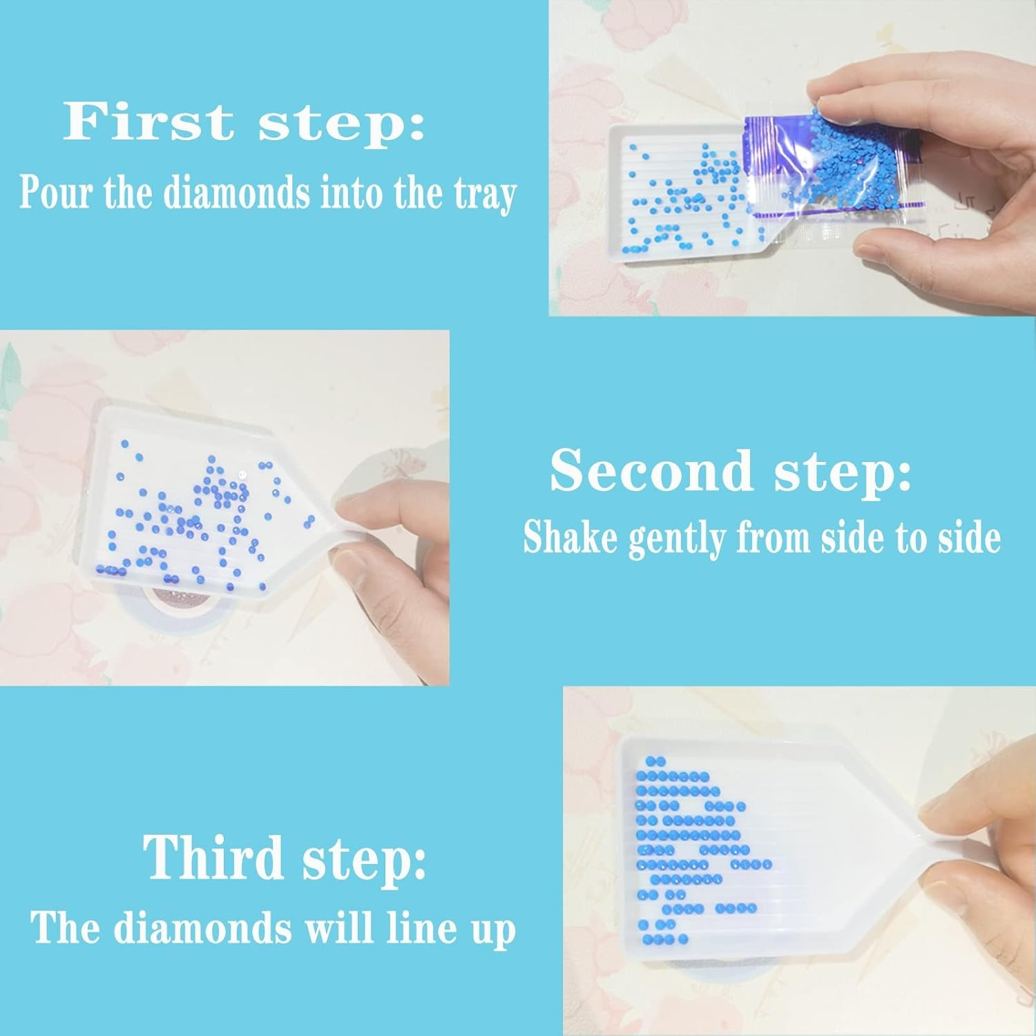 Plastic Diamond Painting Trays - Bead Organizer Tray recension och pris