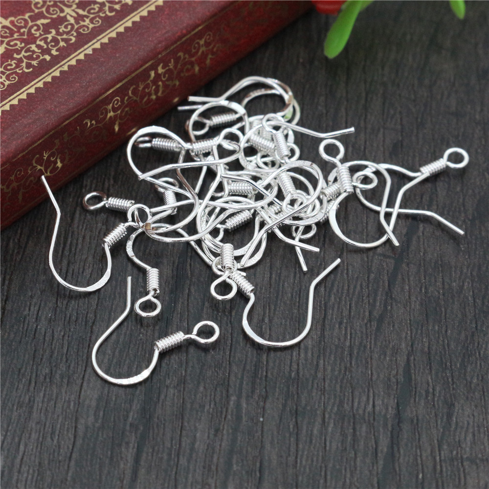 50pcs 16mm 925 Sterling Silver - Jewelry Making Metal recension och pris