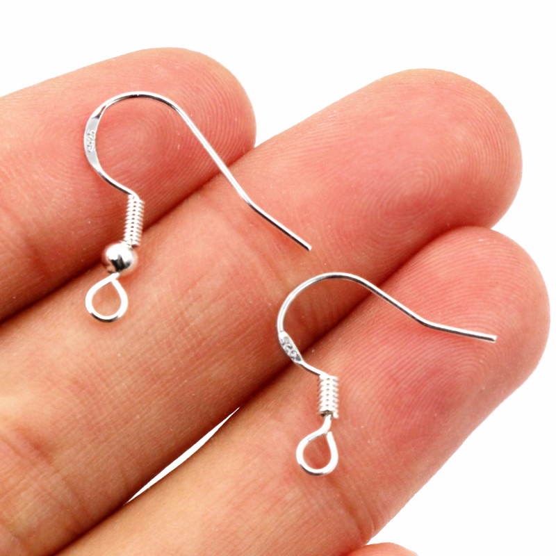 50pcs 16mm 925 Sterling Silver - Jewelry Making Metal recension och pris