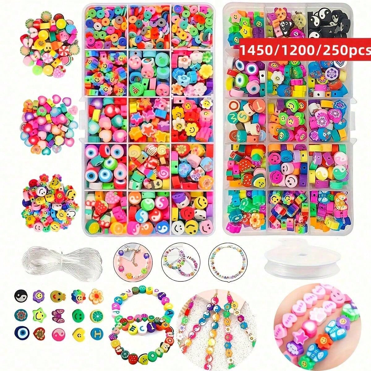 1450/1200/250pcs Polymer Clay  - Bead Organizer Tray recension och pris