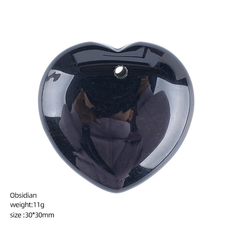 30mm Lover Heart Natural Stone - Jewelry Making Michaels recension och pris