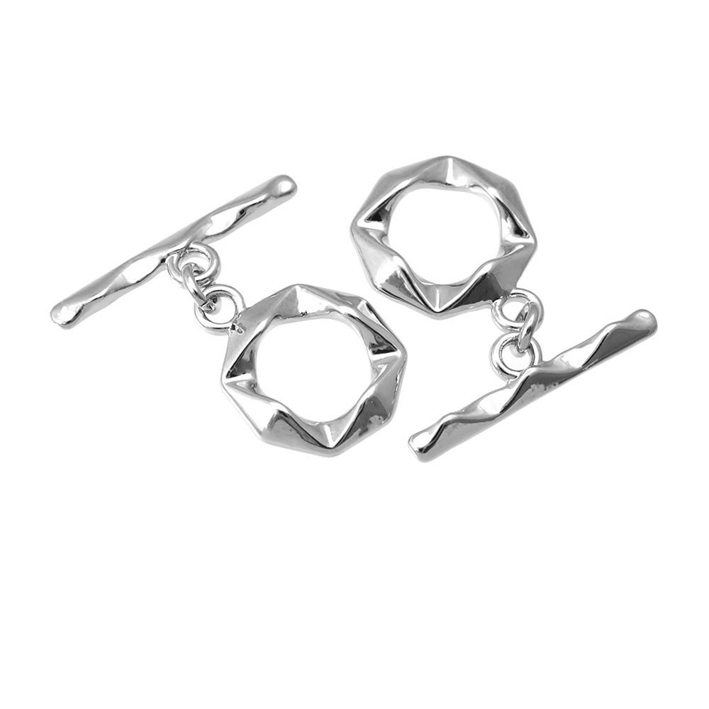 6 Sets 18K Gold Color Brass Ro - Toggle Clasp Gold recension och pris