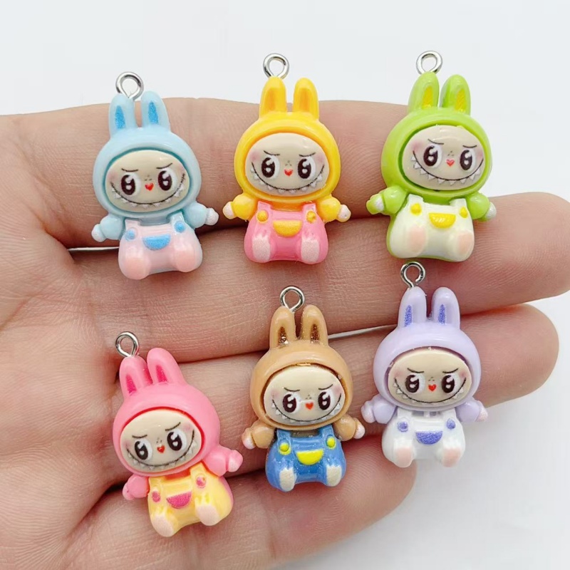 10Pcs Kawaii Rabbit Strawberry - Jewelry Making Earrings recension och pris