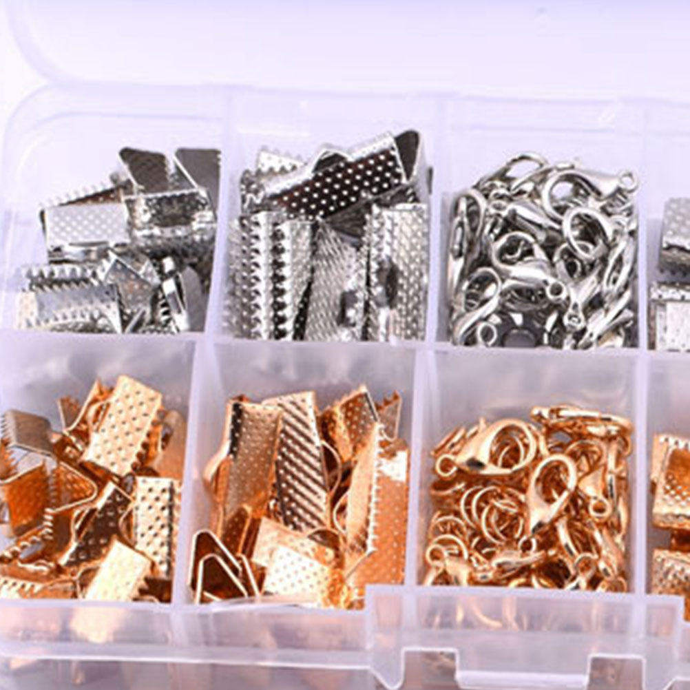 371pcs Golden Necklace Buckle  - Jewelry Making Tool Kit recension och pris