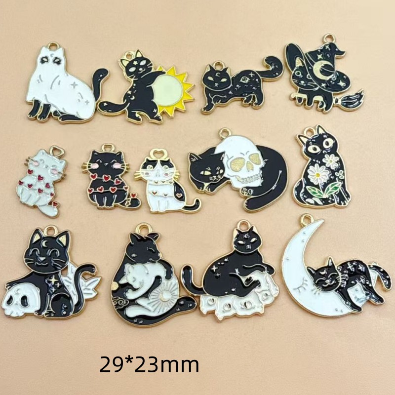 10pcs Original Alloy Enamel Bl - Jewelry Making Earrings recension och pris