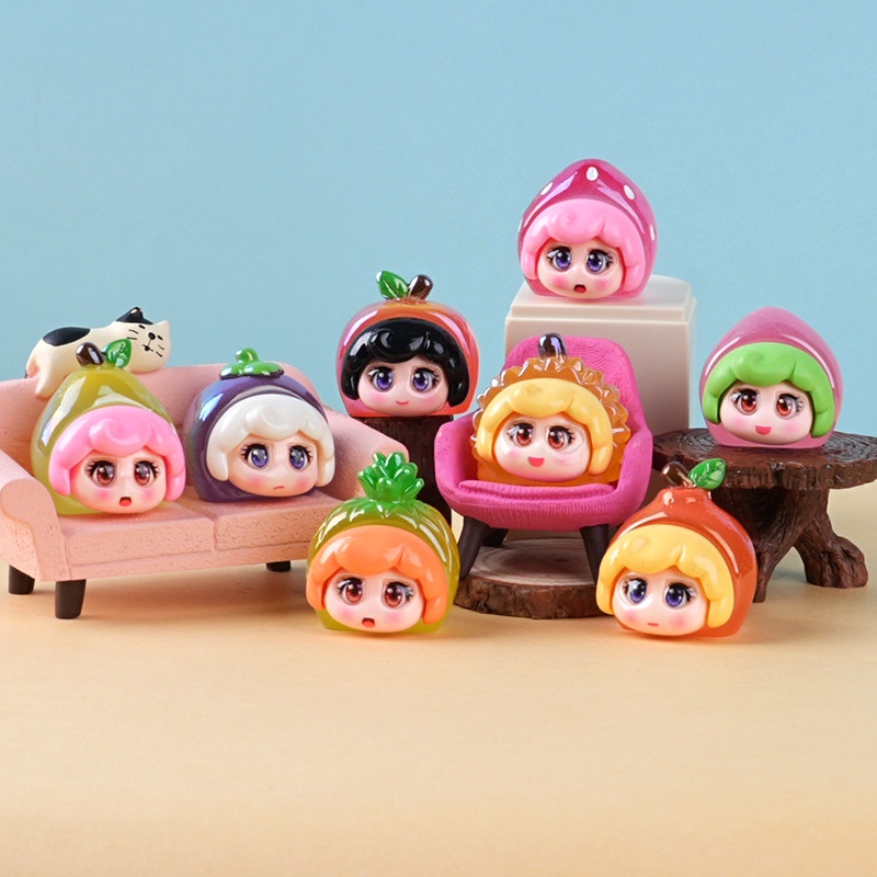 Cute Fruit Blind Box Beads Hom - Bead Organizer Tray recension och pris