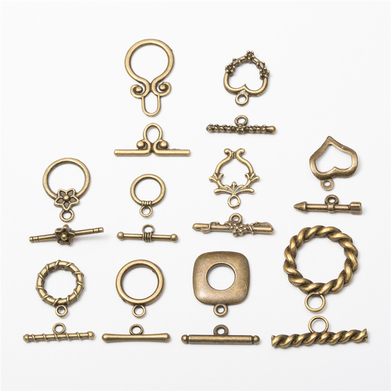 10set Alloy Metal OT Toggle Cl - Toggle Clasp Gold recension och pris
