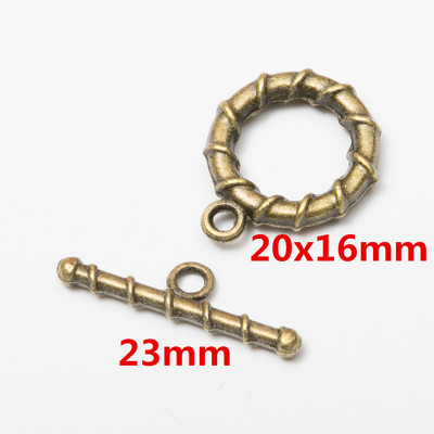 10set Alloy Metal OT Toggle Cl - Toggle Clasp Gold recension och pris