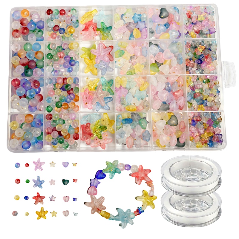 7-19mm 825pcs Matte Gradient L - Bead Organizer Tray recension och pris