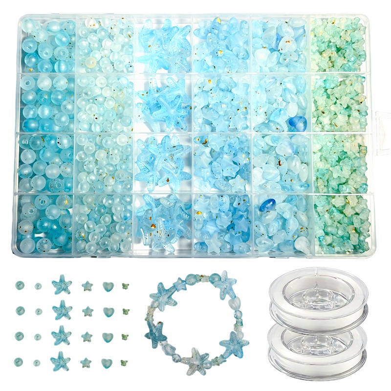 7-19mm 825pcs Matte Gradient L - Bead Organizer Tray recension och pris
