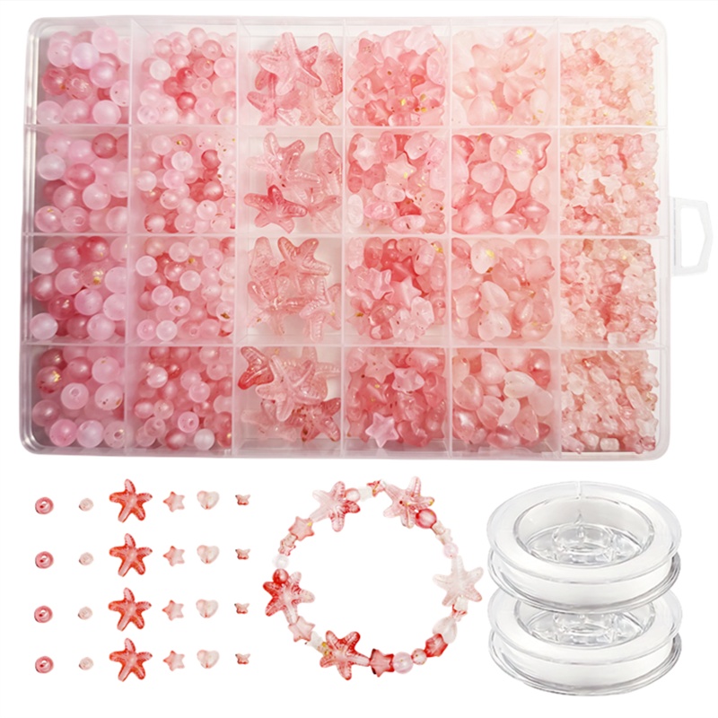 7-19mm 825pcs Matte Gradient L - Bead Organizer Tray recension och pris