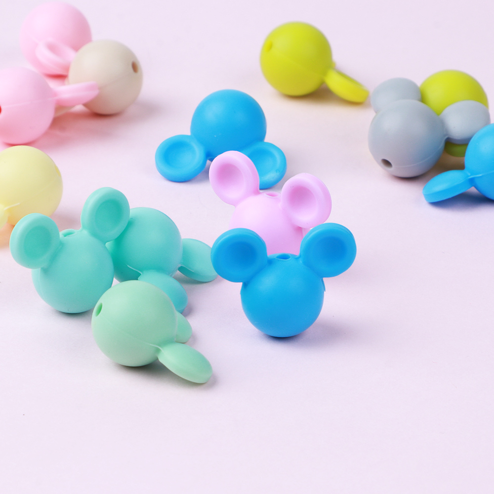 10pcs Silicone Beads Mouse Hea - Jewelry Making Jig recension och pris