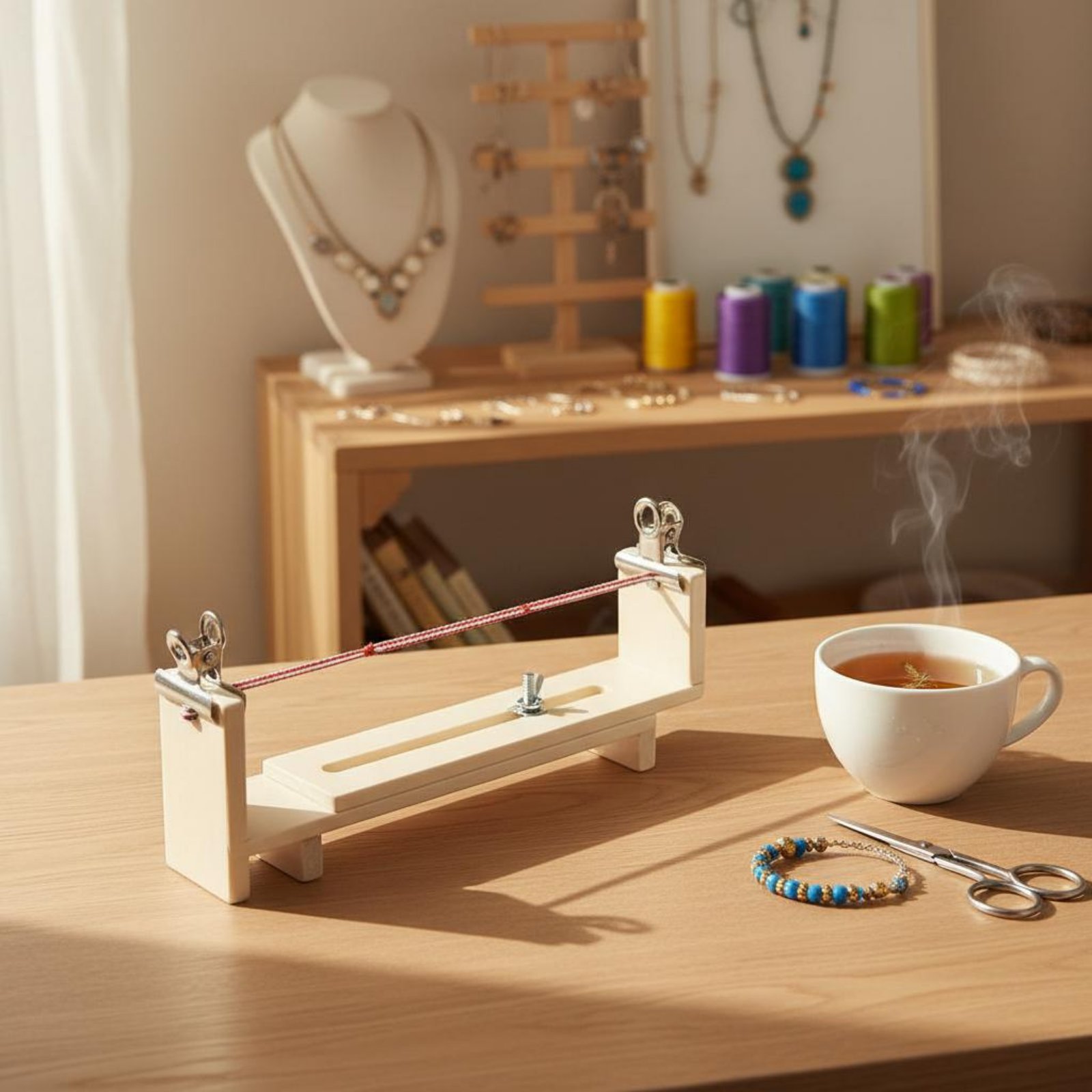 Bracelet Braiding Tool Easy to - Jewelry Making Jig recension och pris