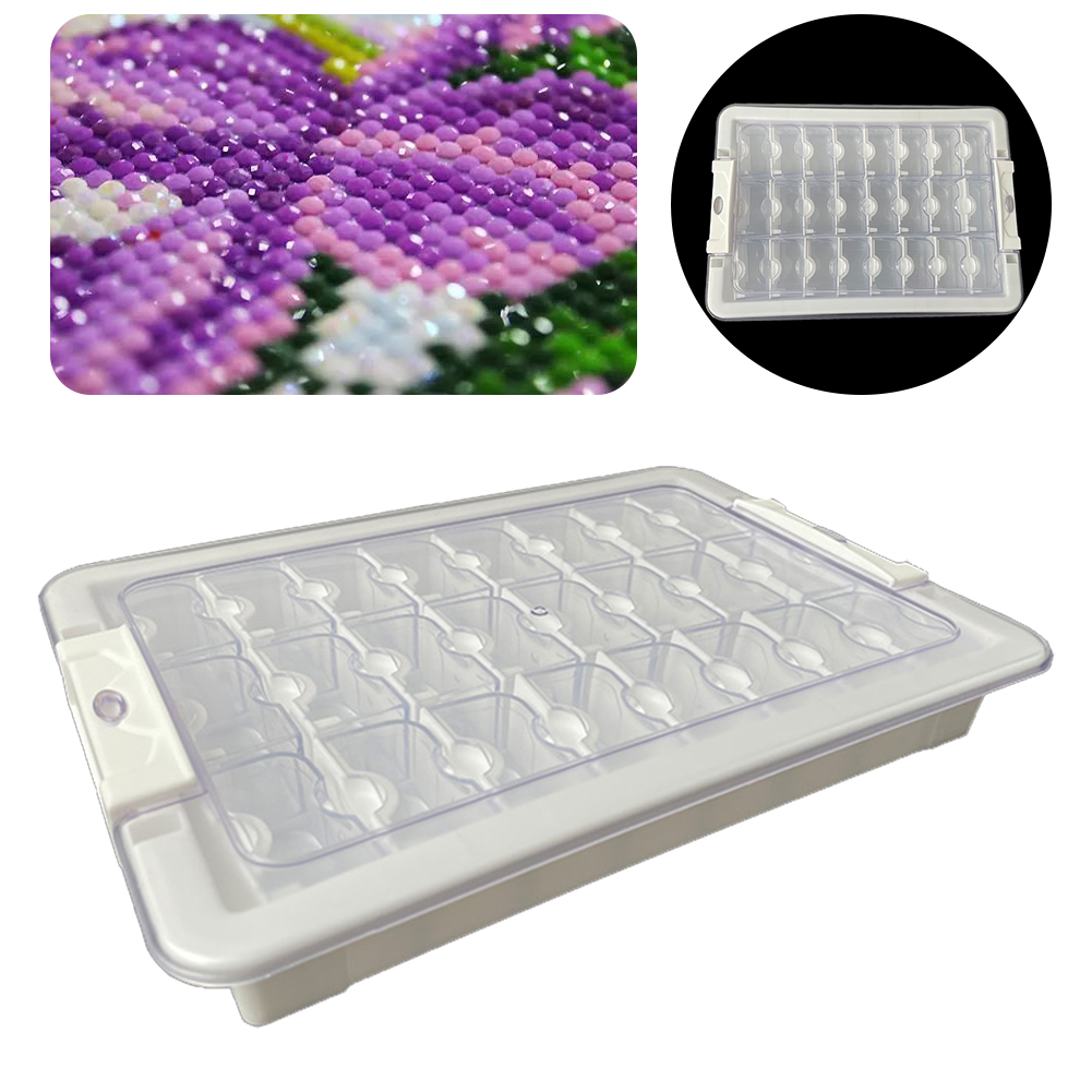 9/15/21/24/26/39 Grids Diamond - Bead Organizer Tray recension och pris
