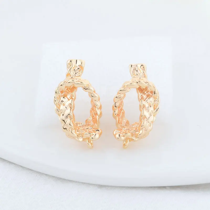 12.5*23MM 14K Gold Color Plate - Jewelry Making Set recension och pris