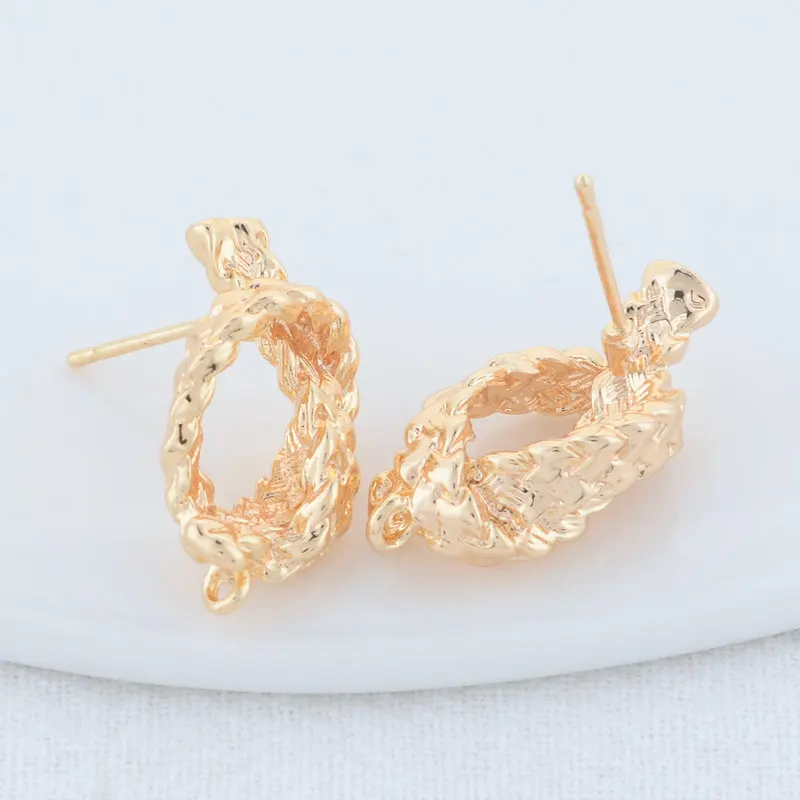 12.5*23MM 14K Gold Color Plate - Jewelry Making Set recension och pris