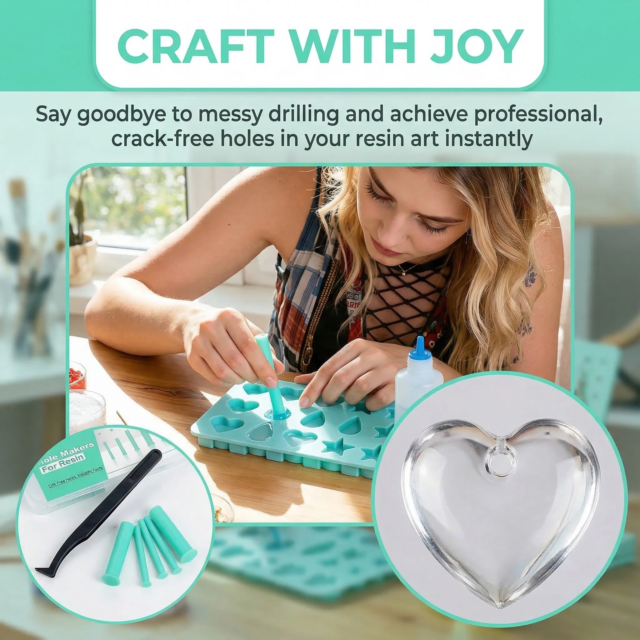 35pcs Resin Hole Opener Kit 2- - Jewelry Making Techniques recension och pris