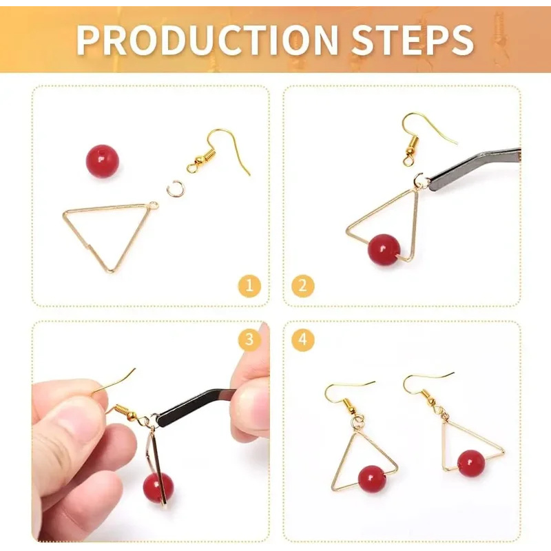 100/500pcs DIY Earring Finding - Jewelry Making School recension och pris